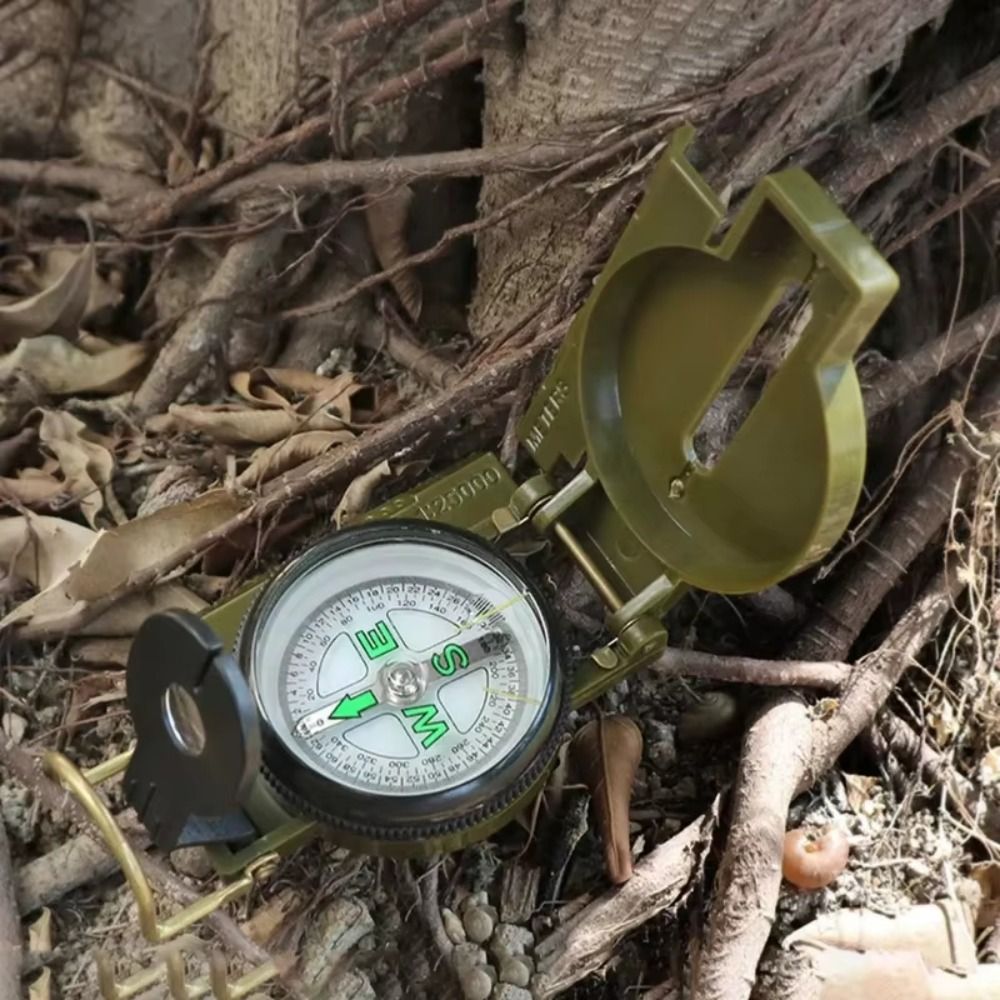 Compass Lensatic - Wodoodporny profesjonalny kompas z aluminium, składany,