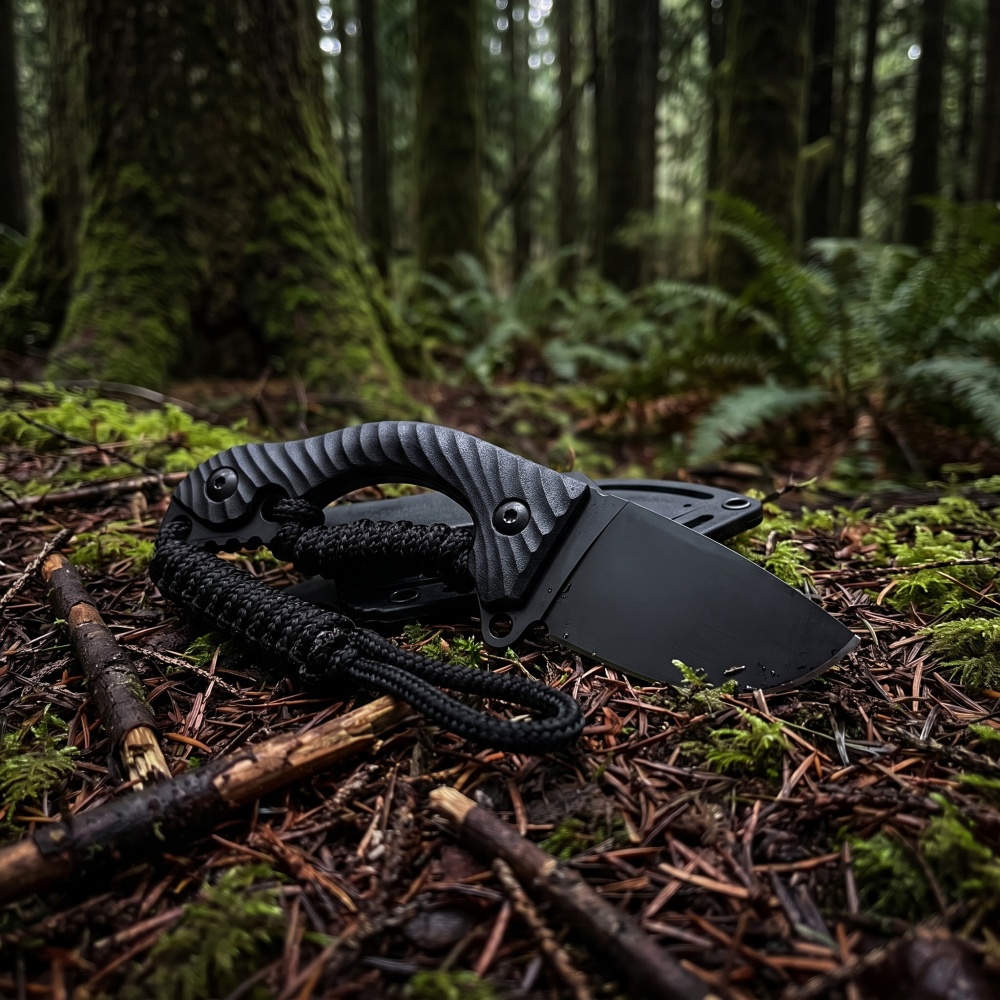 Bushcraft Knife Fixed - Przenośny nóż do wędrówek i eksploracji