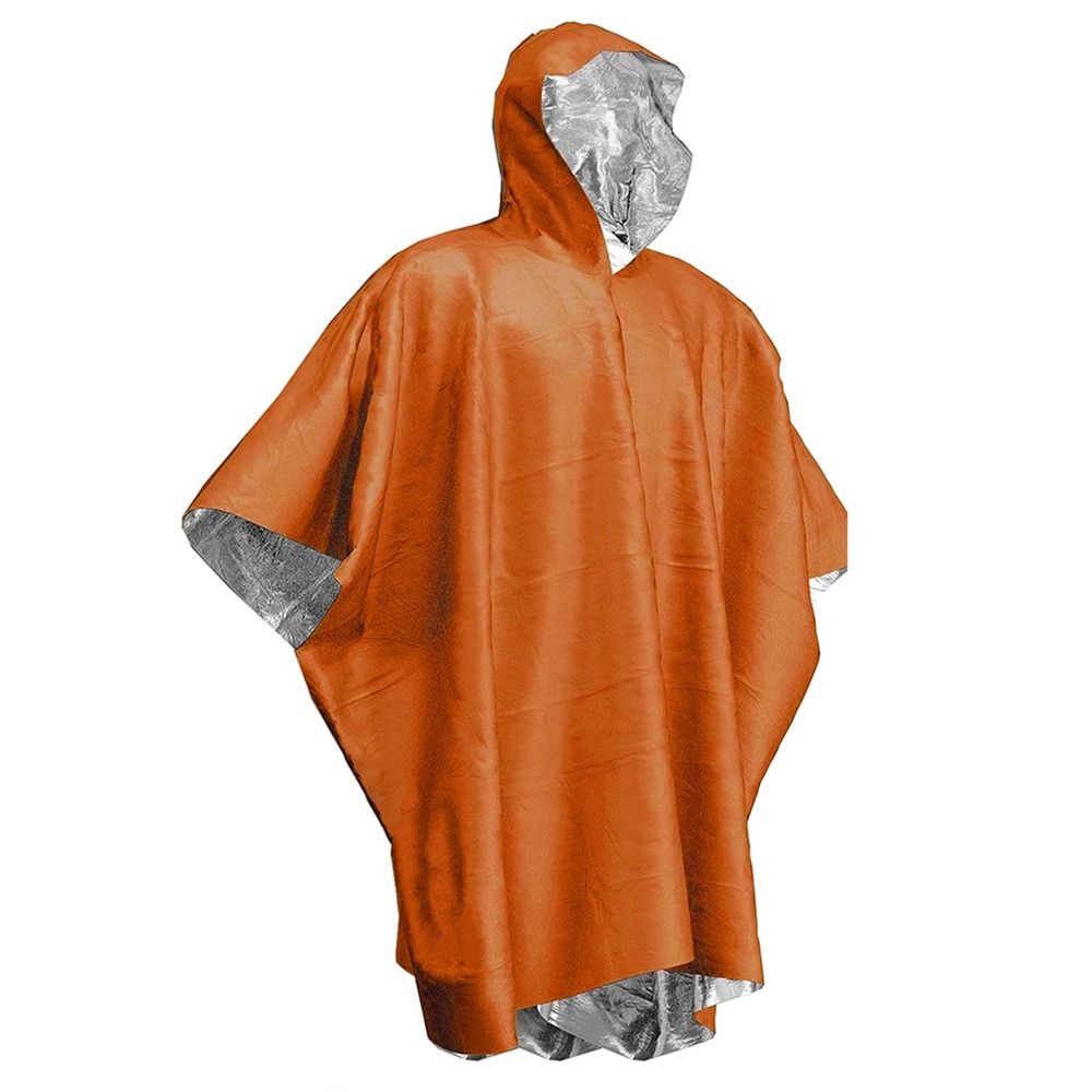 Emergency Poncho Rain - 1 szt. Namiot turystyczny na wędrówki,