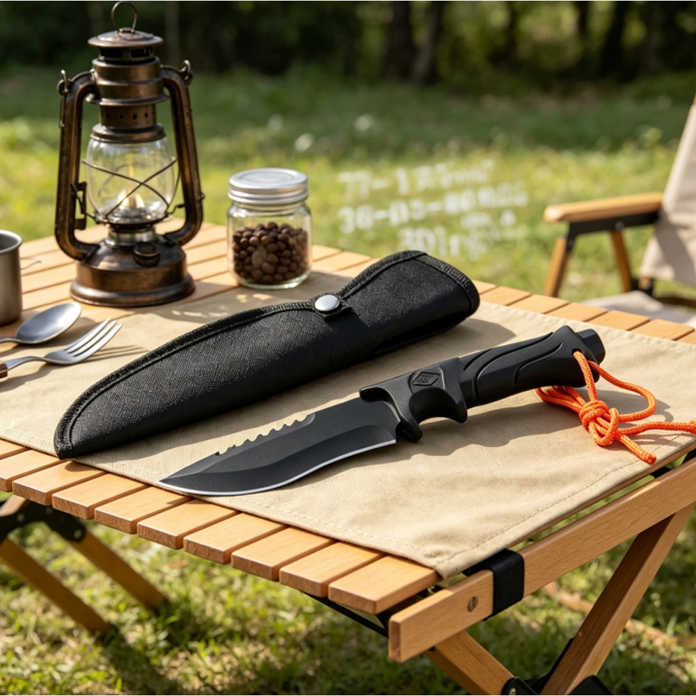 Wielofunkcyjny nóż survivalowy – Bushcraft Knife Fixed recenzja i cena