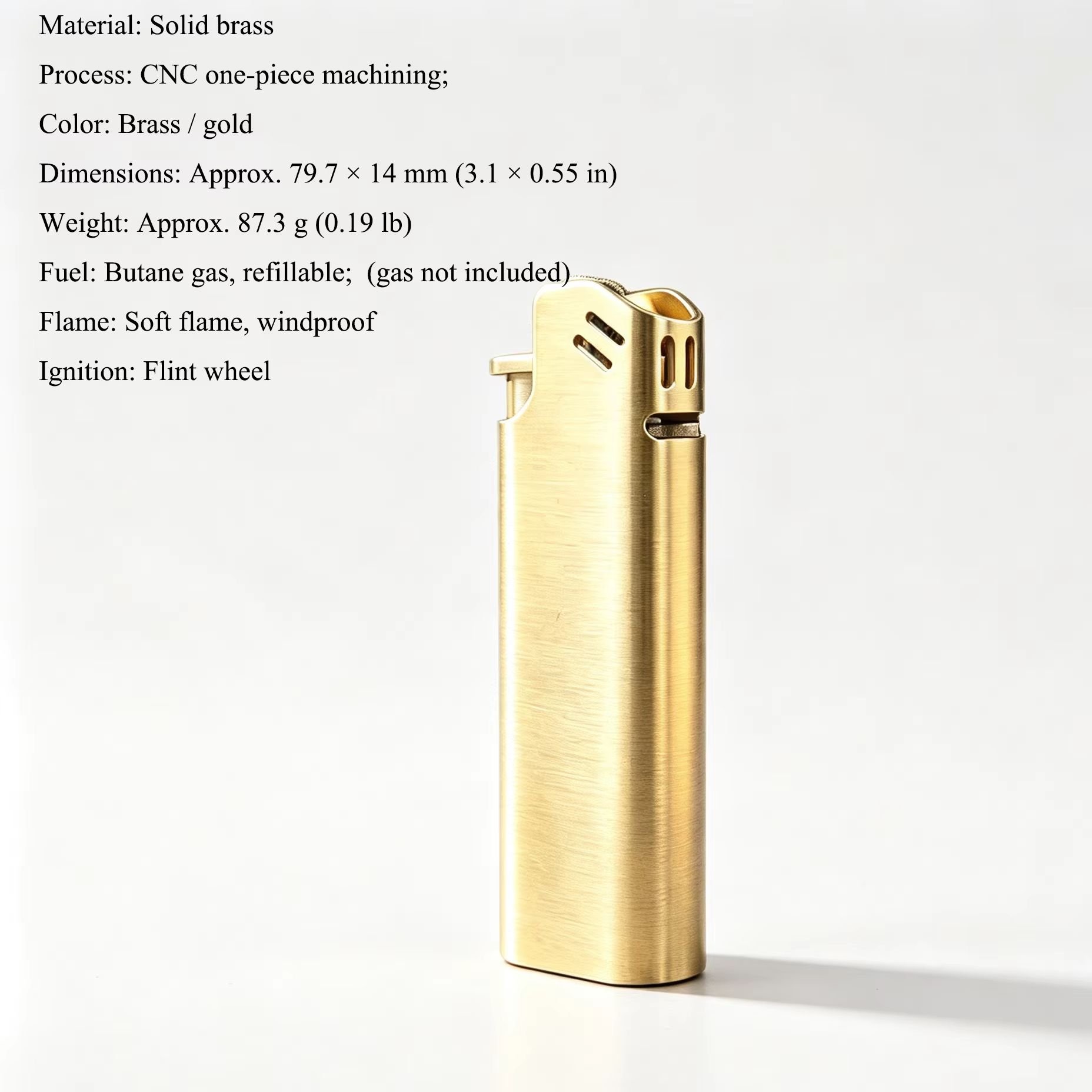 Zapalniczka gazowa CNC z mosią – Fire Starting Kit recenzja i cena