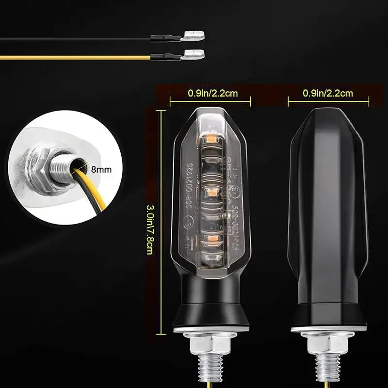 2/4/6 szt. Mini motocyklowe św – Sos Light Strobe recenzja i cena