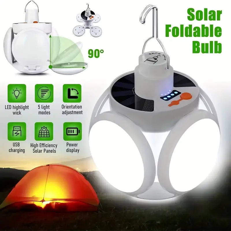 1 składana lampa solarna z ład – Solar Emergency Charger recenzja i cena