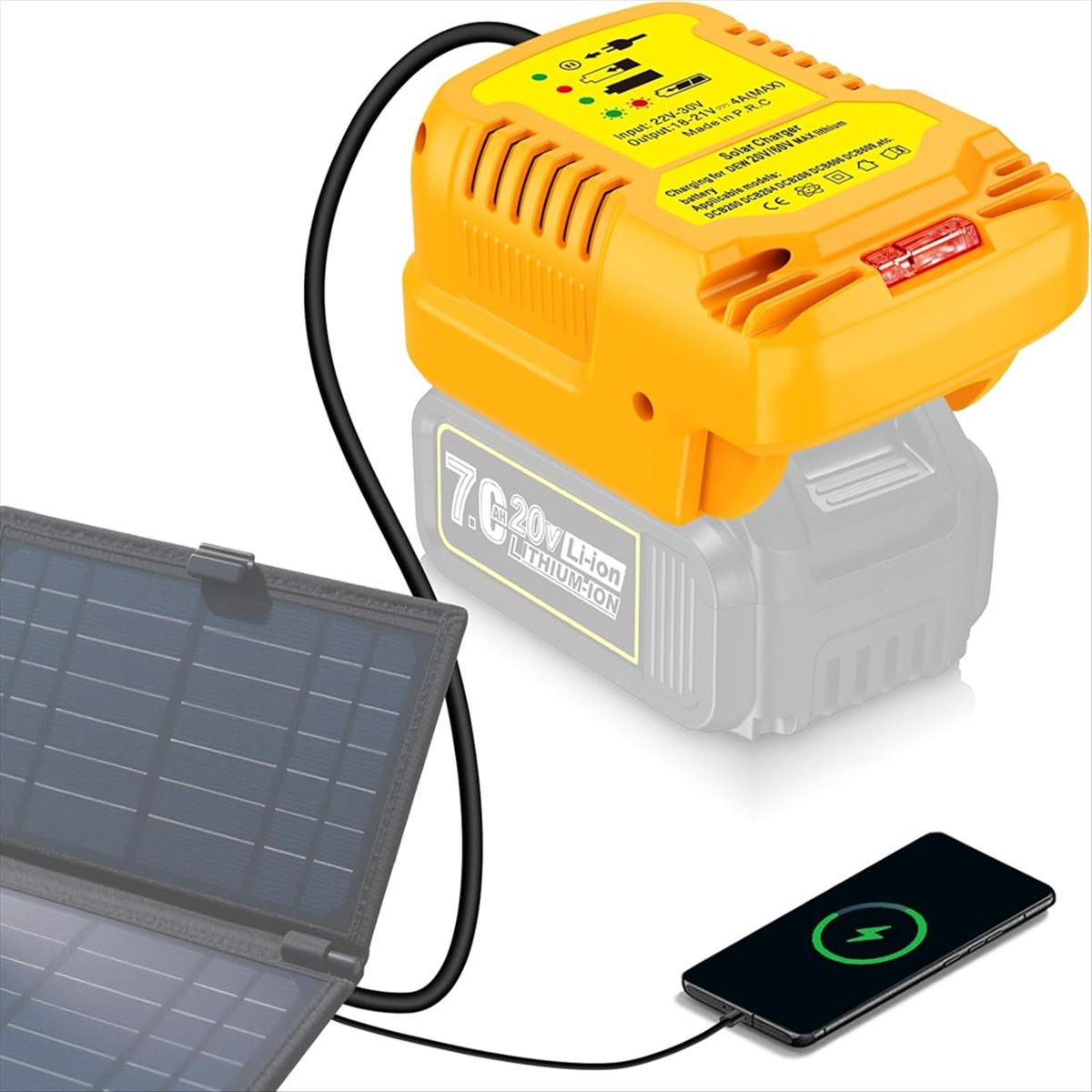 Adapter do ładowania solarnego – Solar Emergency Charger recenzja i cena