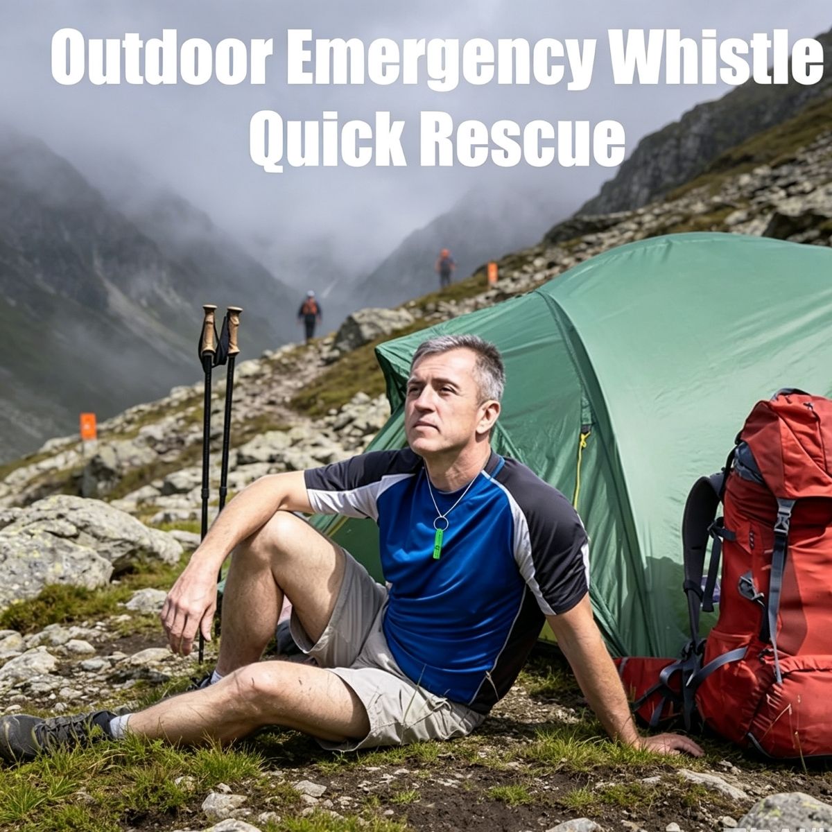 7 sztuk gwizdków awaryjnych w  – Emergency Whistle Loud recenzja i cena