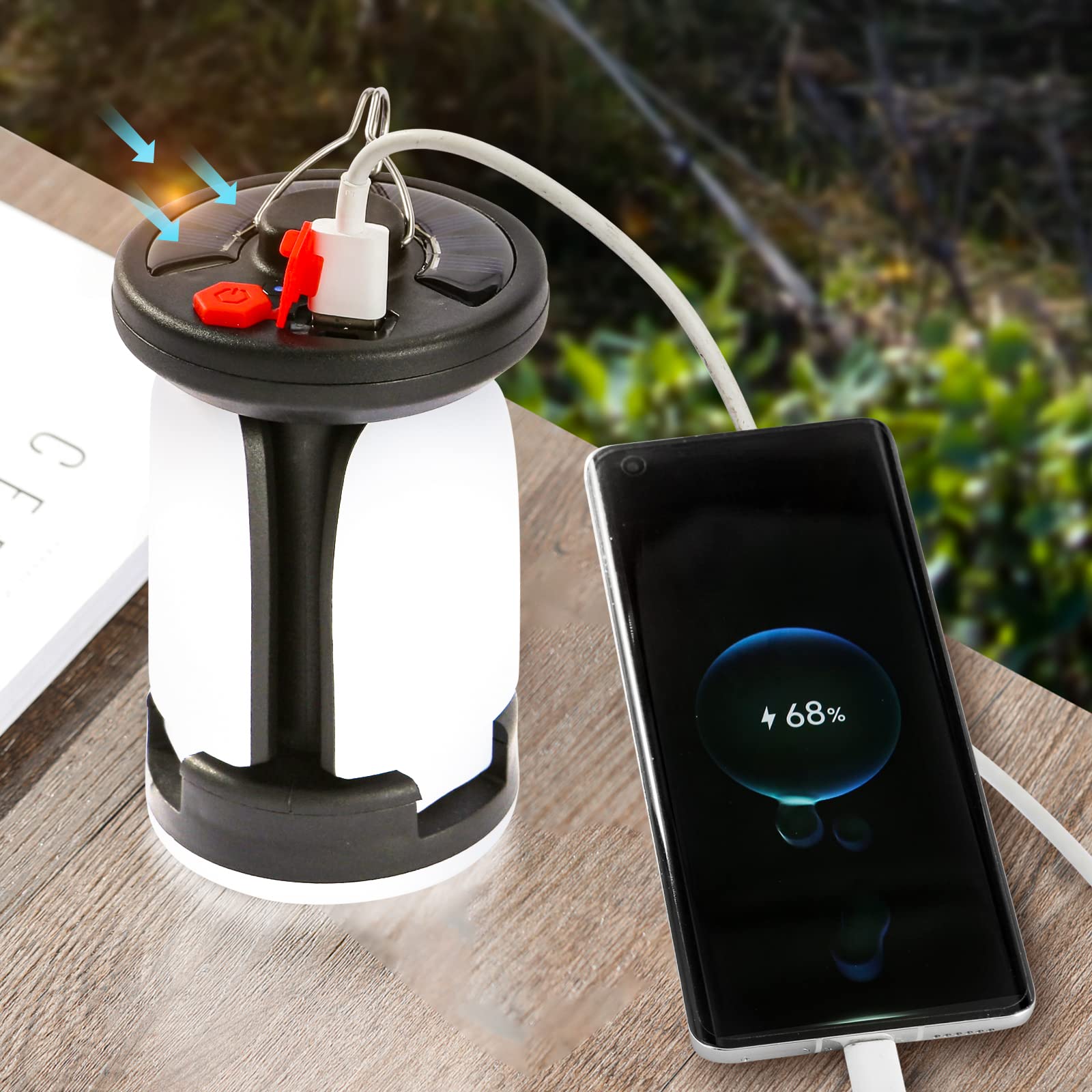 Lampa kempingowa LED o dużej m – Solar Emergency Charger recenzja i cena